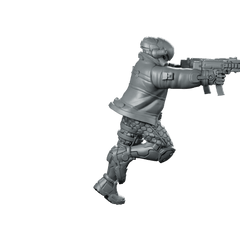 Ashfall V2 Tactical miniature Dual - Pistol Soldier - Unit9 - We Print Miniatures