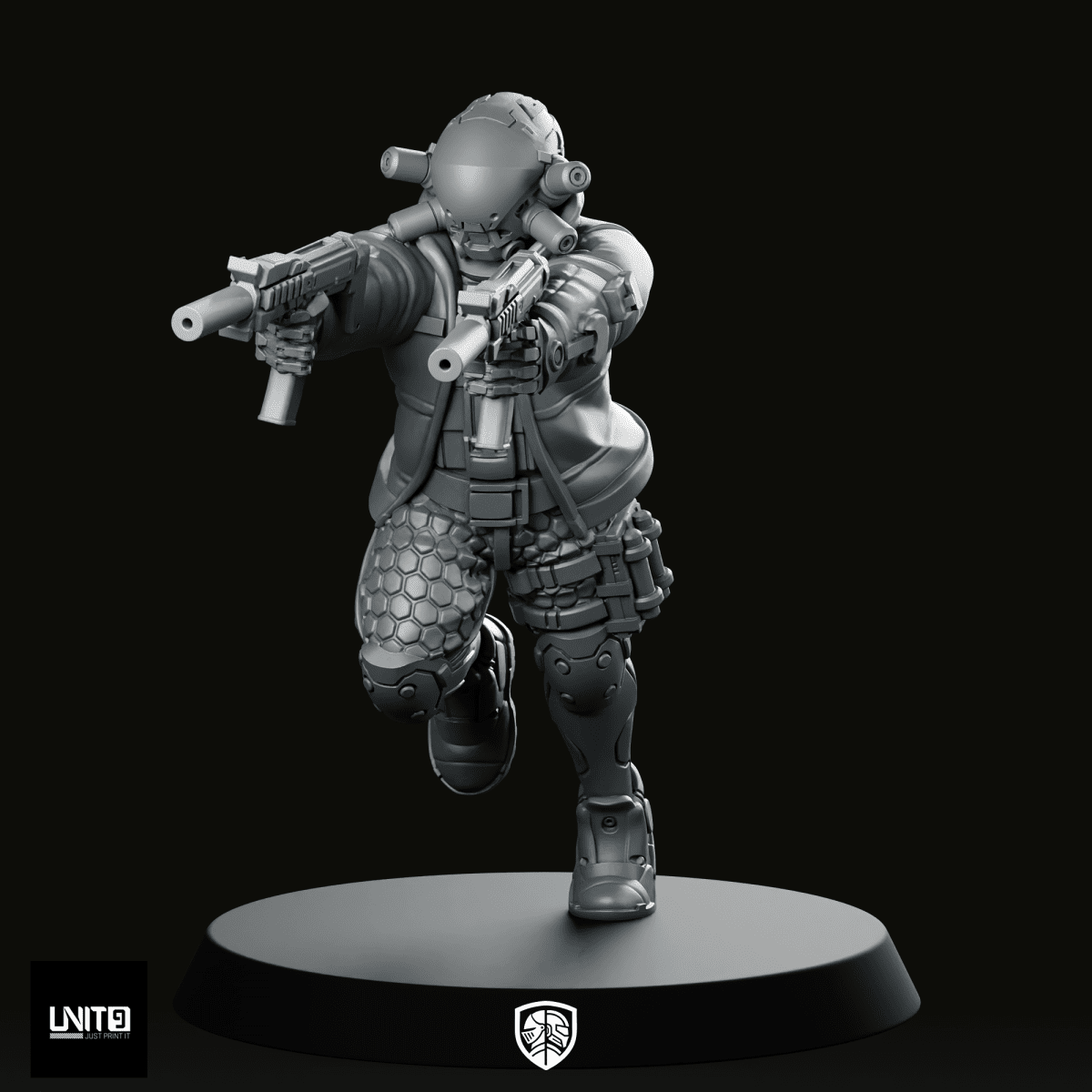 Ashfall V2 Miniature - Unit9 - We Print Miniatures