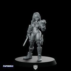 Ashimeru Fate Wrangler Orb Blade Operative - Papsikels Miniatures - We Print Miniatures