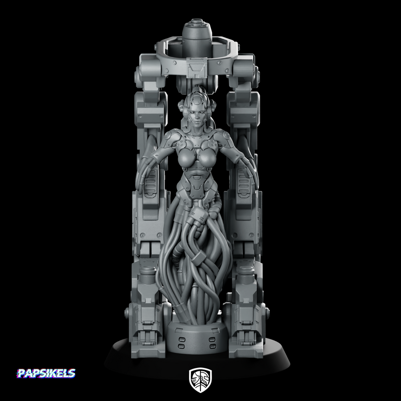Asura Prime Miniature Cyberpunk Sci-Fi Resin Hero