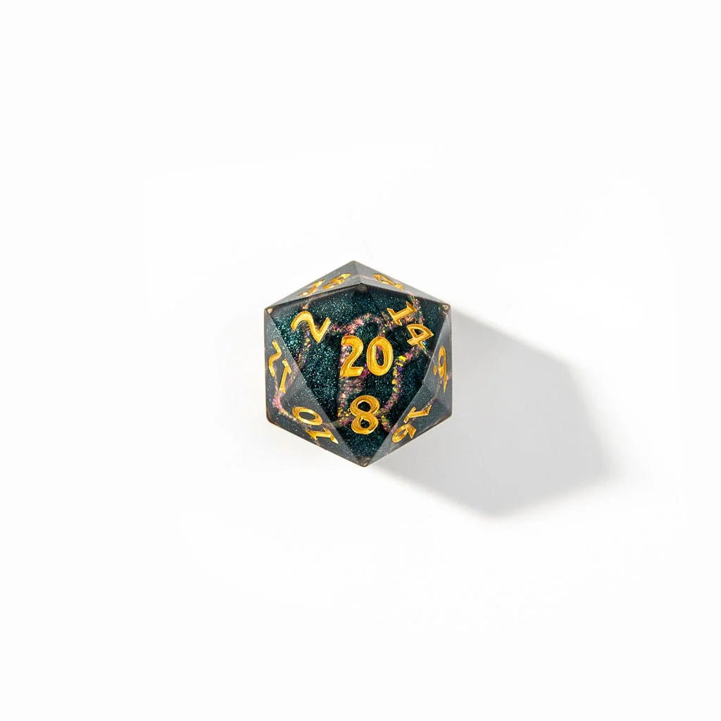 Aurora Spark | Art Core Dice | 7 Piece Set - Tabletop Dominion - We Print Miniatures