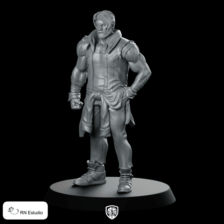 Axel Stone Streets Of Rage 2 Miniatura Streetfighter