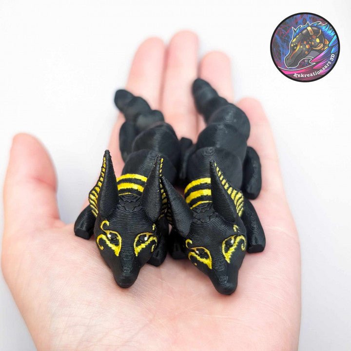 Baby Anubis Jackal Flexi Keychain - Kirsten M - We Print Miniatures