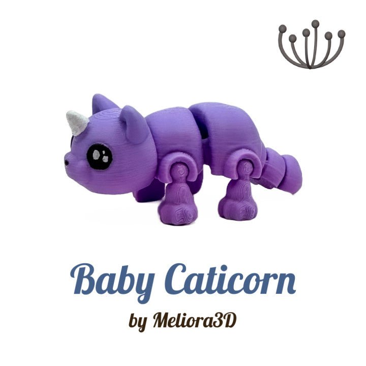 Baby Caticorn - Meliora3D - We Print Miniatures