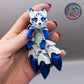 Baby Flexi Kitsune Keychain - Kirsten M - We Print Miniatures