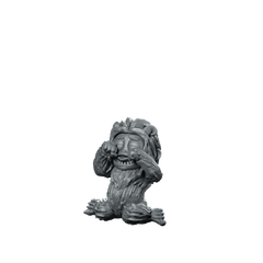 Baby Yeti Crying Crying Beast Mascot - Papsikels Miniatures - We Print Miniatures