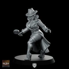 Bae Victis Detective 32 Mm Miniature Noir - Vae Victis - We Print Miniatures