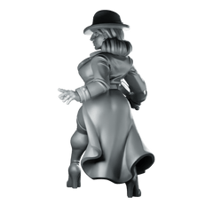 Bae Victis Detective 32 Mm Miniature Noir - Vae Victis - We Print Miniatures