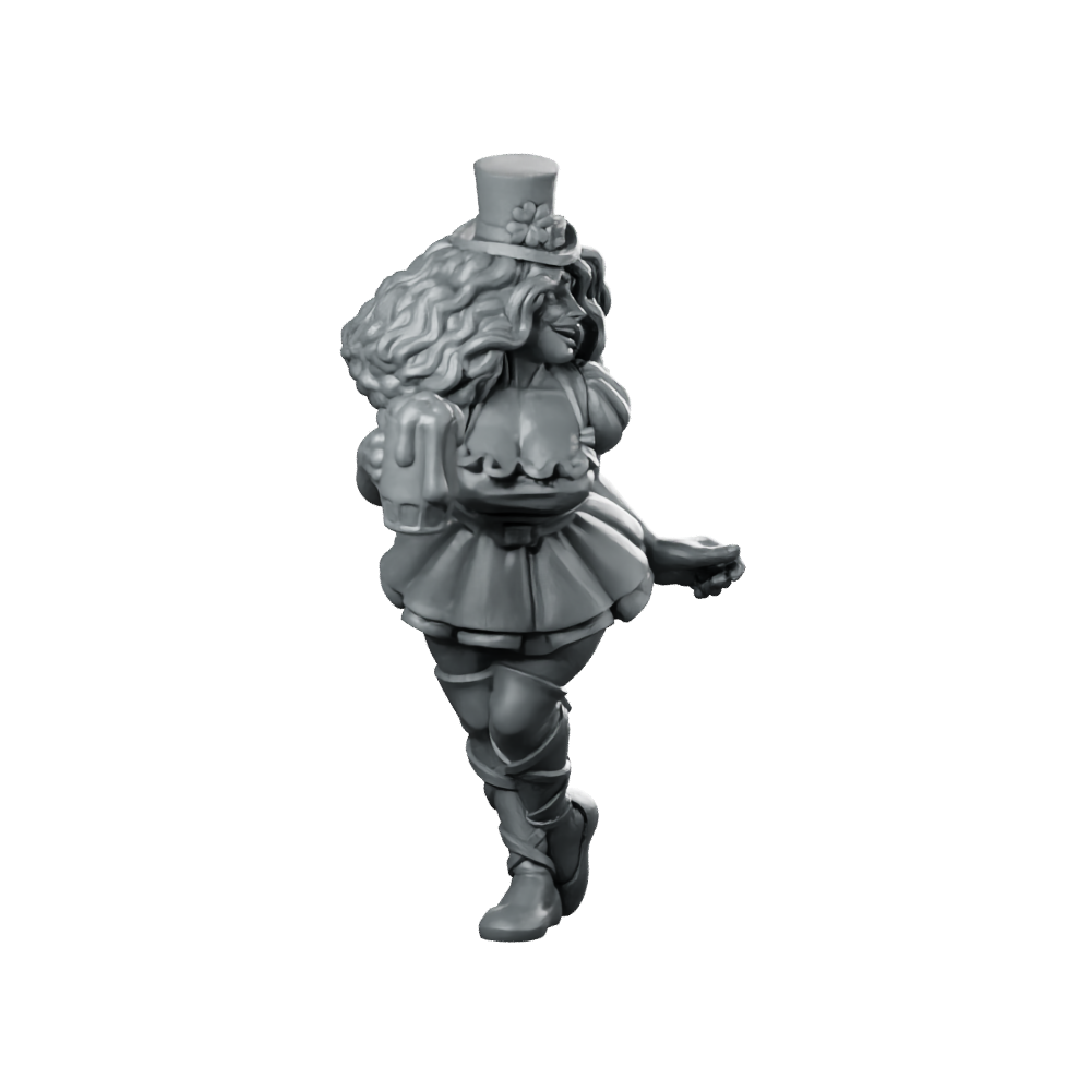 Bae Victis St Patrick Fantasy Miniature Tavern Miniature 360 Spin 01