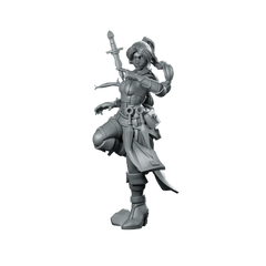 Balancing Dagger Miniature Acrobat Rogue Dagger - Wielder Character - CastNPlay - We Print Miniatures