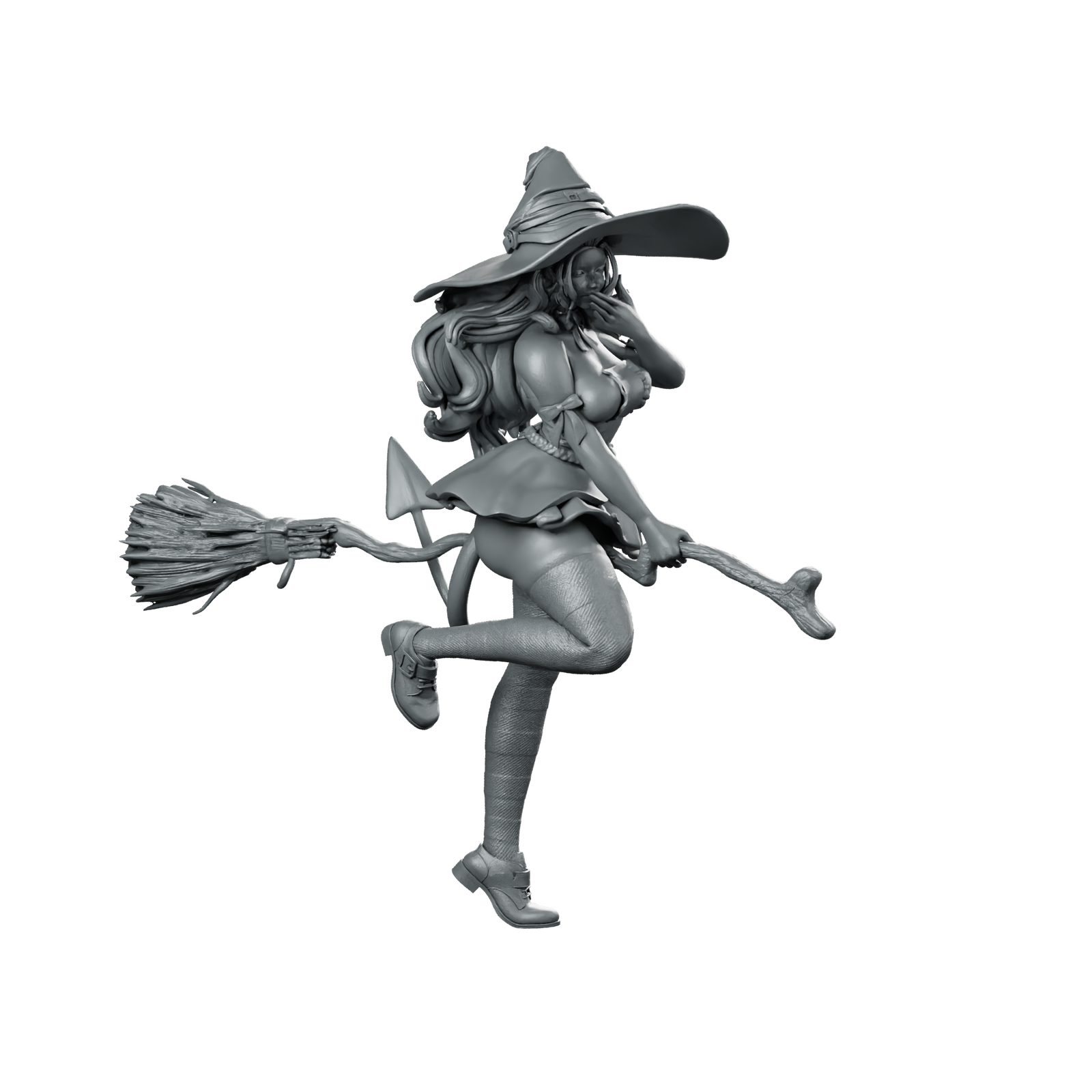 Balbina The Witch 32 Miniature Witch Sorceress Miniature 360 Spin 01