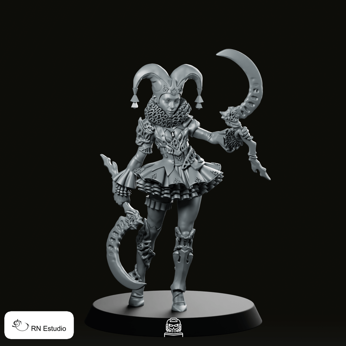 Ballerina Miniature - RN Estudio - We Print Miniatures