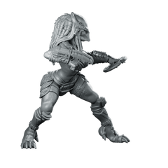 Bambini Vixen Plato Skull Hunter Miniature Cyberpunk Sci - Fi - Papsikels Miniatures - We Print Miniatures