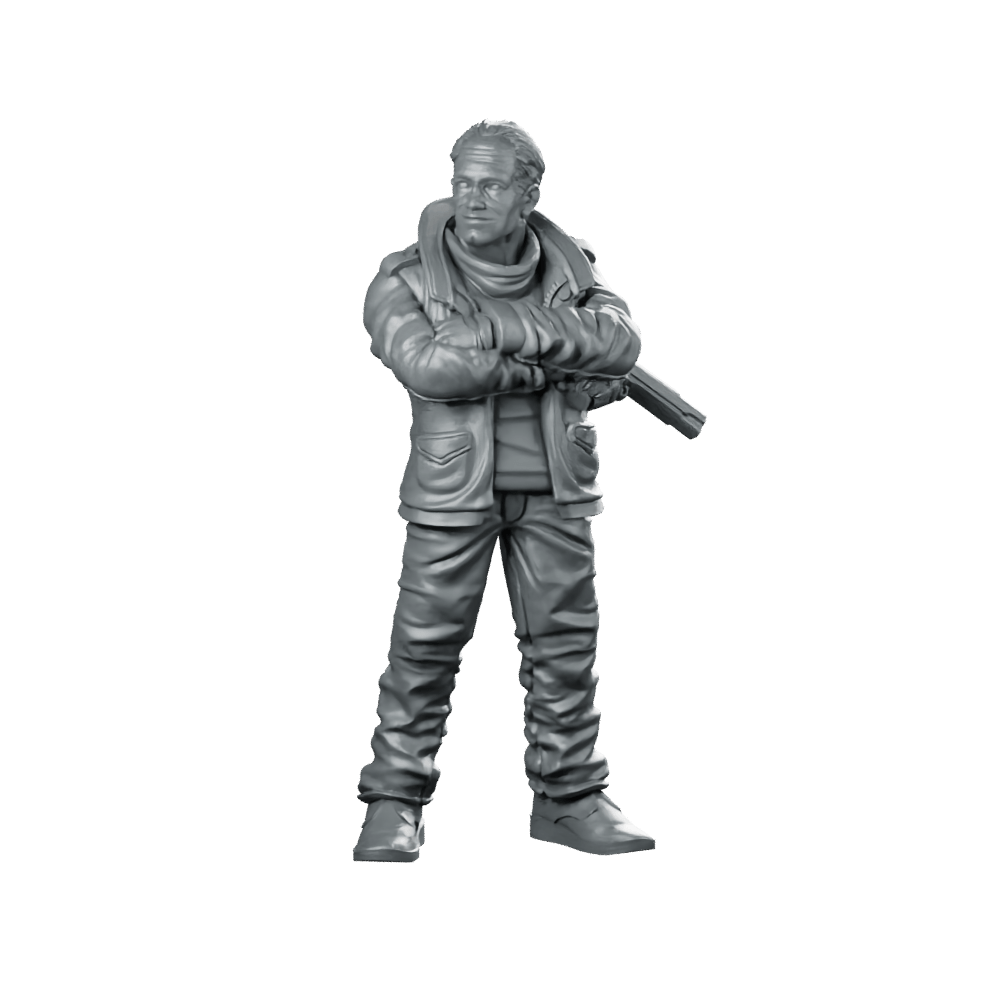 Bank Robbers Gang Leader Clearance Roddiger Smuggler - Papsikels Miniatures - We Print Miniatures