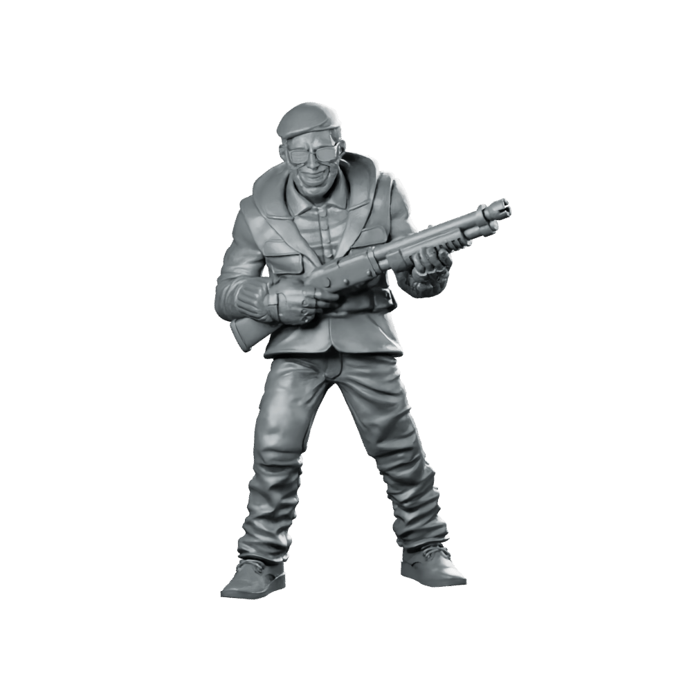 Bank Robbers Gang Member George Hestregan Survivor - Papsikels Miniatures - We Print Miniatures