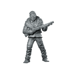 Bank Robbers Gang Member George Hestregan Survivor - Papsikels Miniatures - We Print Miniatures