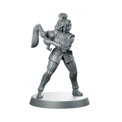 Bard Broken Lute Miniature Angry Fantasy RPG - Vae Victis - We Print Miniatures