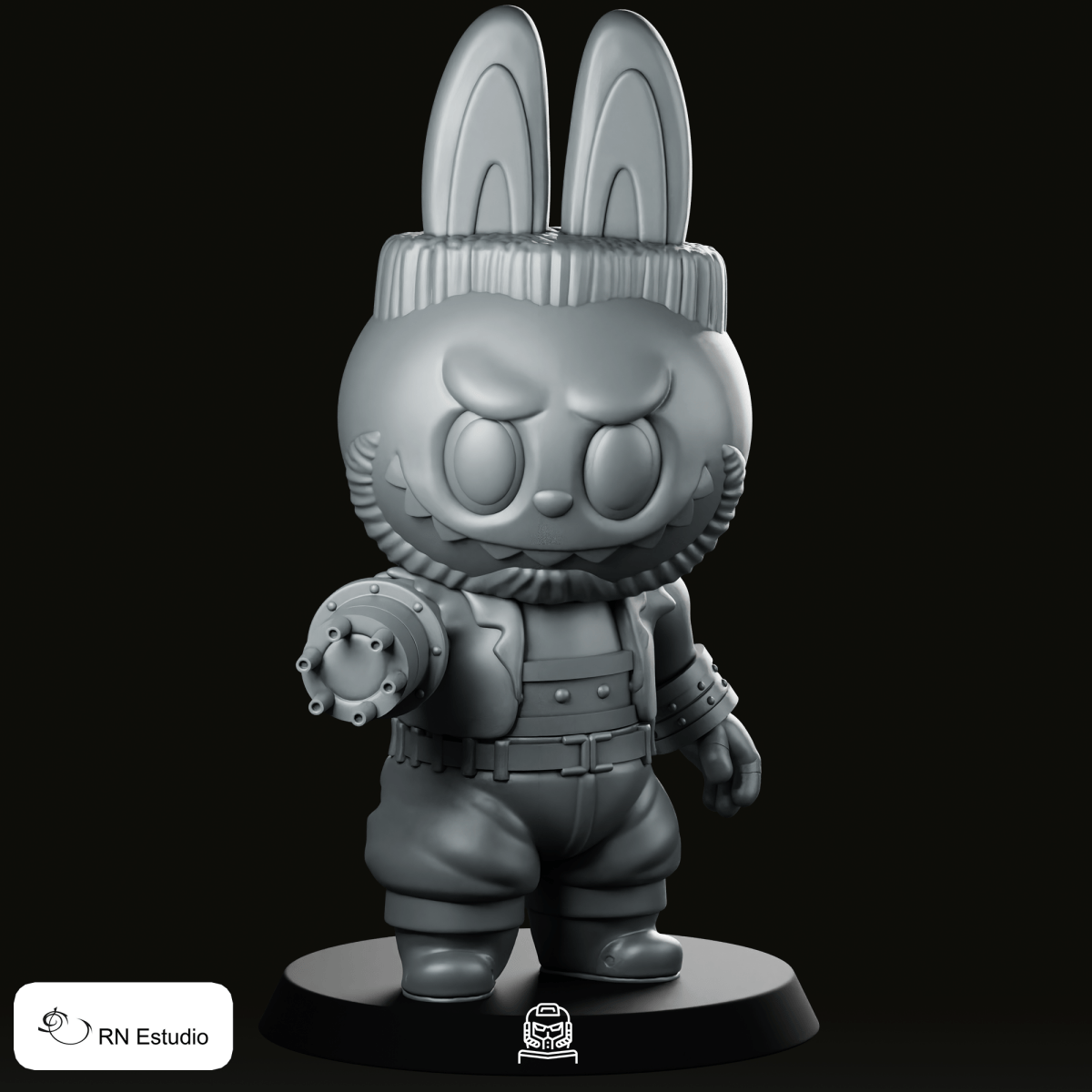 Barret Labubu X Ff Miniature - RN Estudio - We Print Miniatures