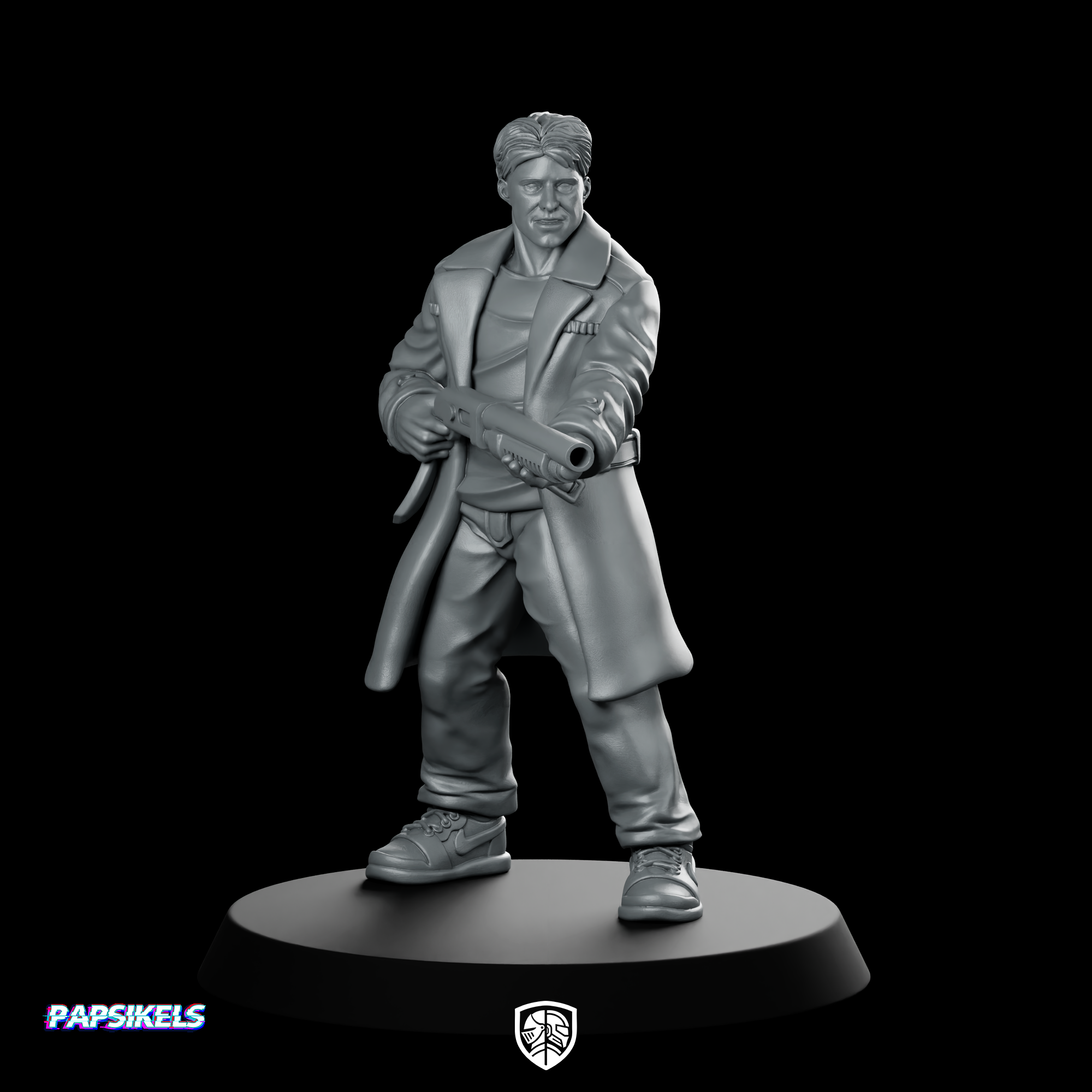 Barry Mcguffin Future Saviour Sci-Fi Human Miniature | We Print Miniatures