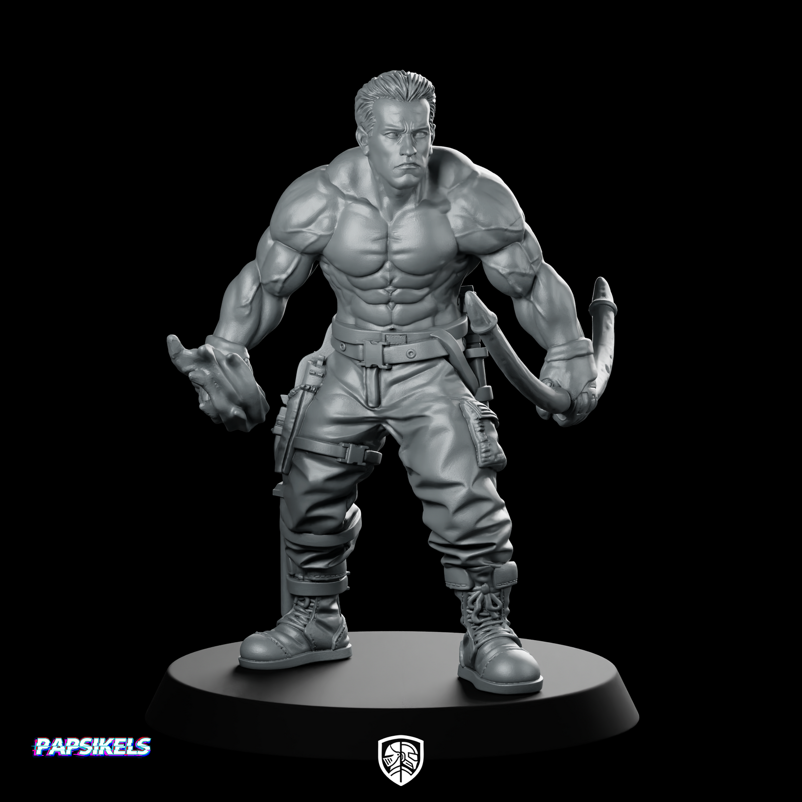 Barry Mcguffin Jungle Ranger Miniature Sci-Fi Hero