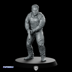 Barry McGuffin Undercover Cop Miniature Sci-Fi Cyberpunk Pistol