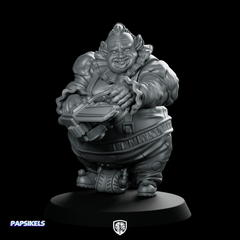 Batchoy Clown Bellywise Clown Gunner - Papsikels Miniatures - We Print Miniatures