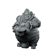 Batchoy Clown Bellywise Clown Gunner - Papsikels Miniatures - We Print Miniatures