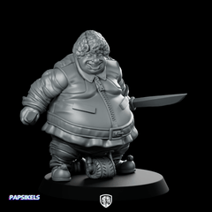 Batchoy Clown Ronard Mc Hotdog Clown Butcher - Papsikels Miniatures - We Print Miniatures