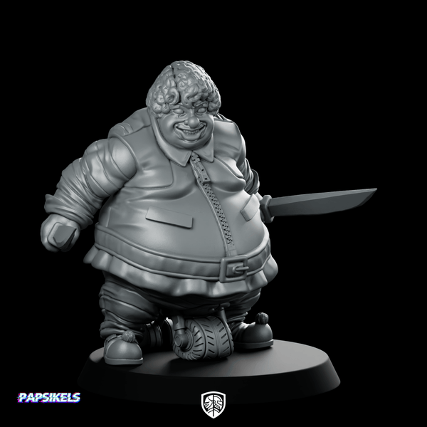 Batchoy Clown Ronard Mc Hotdog Clown Butcher - Papsikels Miniatures - We Print Miniatures