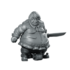 Batchoy Clown Ronard Mc Hotdog Clown Butcher - Papsikels Miniatures - We Print Miniatures