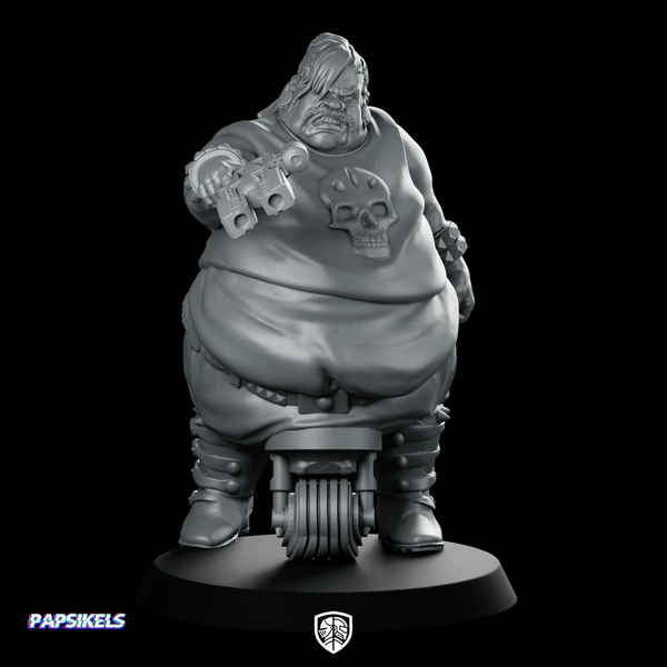 Batchoy Gang Member Sam Milky Biker Brute - Papsikels Miniatures - We Print Miniatures
