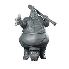 Batchoy Gang Member Smoky Manuloco Punk Brute - Papsikels Miniatures - We Print Miniatures