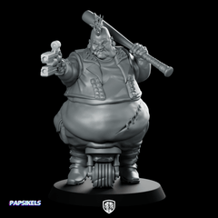 Batchoy Gang Member Smoky Manuloco Punk Brute - Papsikels Miniatures - We Print Miniatures