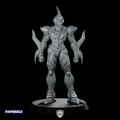 Battle Creature Collaboration Form 1 Miniature Sci - Fi Alien - Papsikels Miniatures - We Print Miniatures