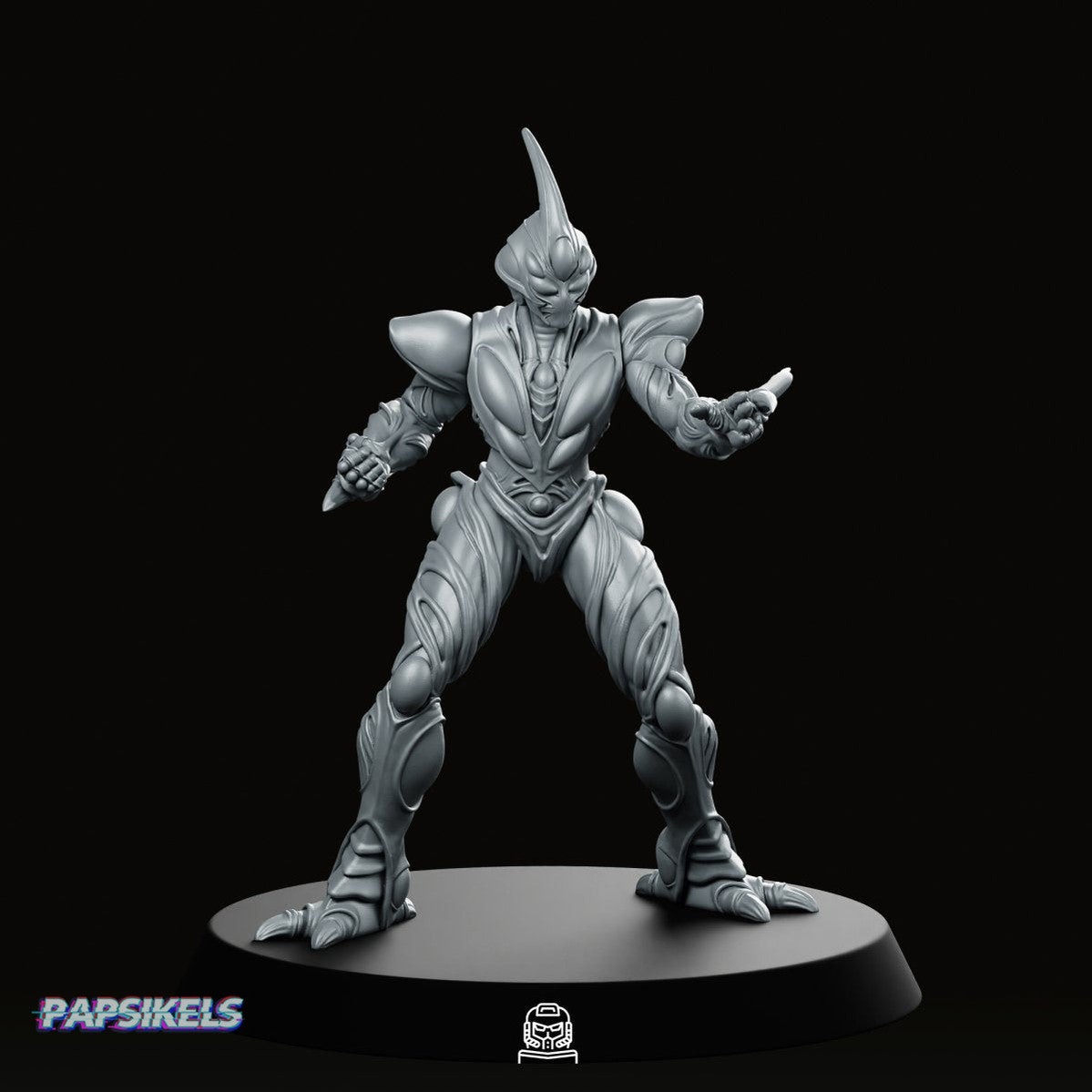 Battle Creature Collaboration Form 2 Miniature - Papsikels Miniatures - We Print Miniatures