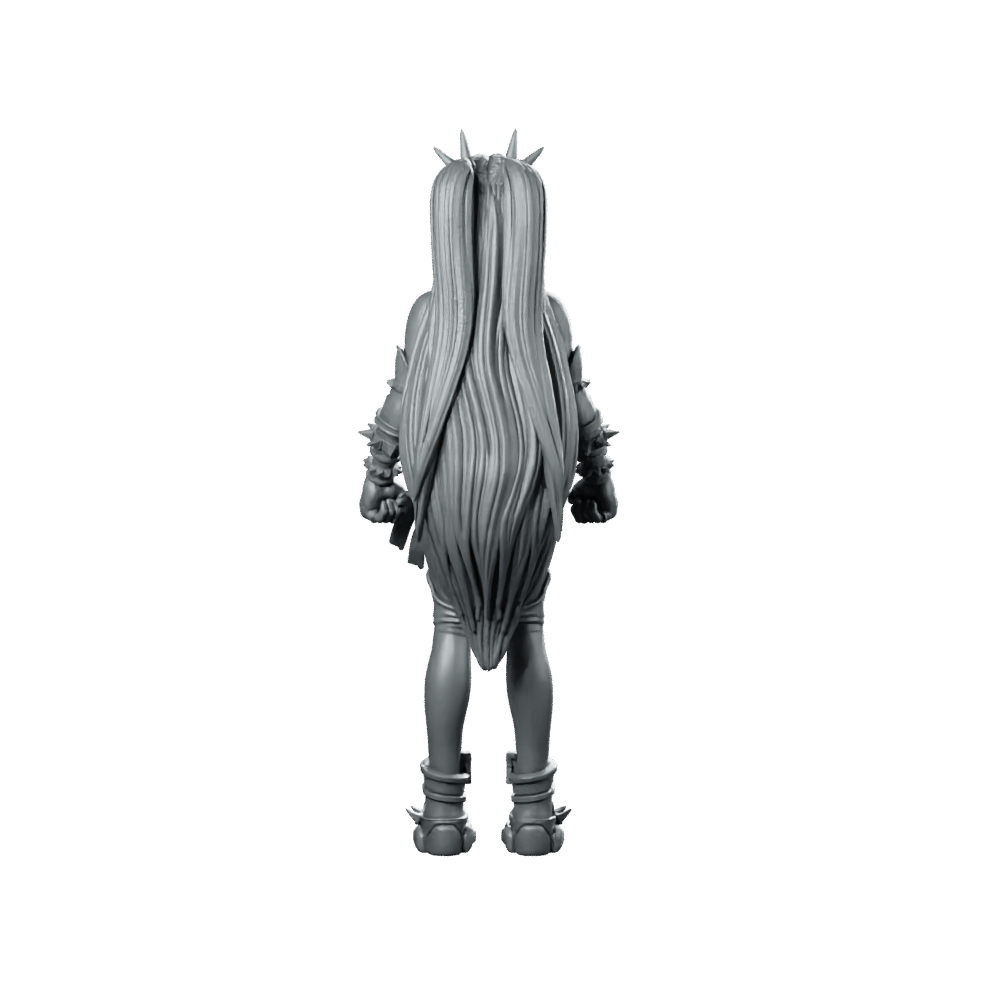 Battle Idol Demon Hunter Mira 3 Miniature Sci - fi - Papsikels Miniatures - We Print Miniatures