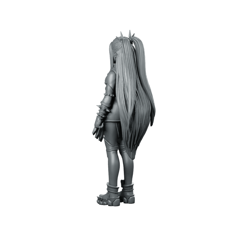 Battle Idol Demon Hunter Mira 3 Miniature Sci - fi - Papsikels Miniatures - We Print Miniatures