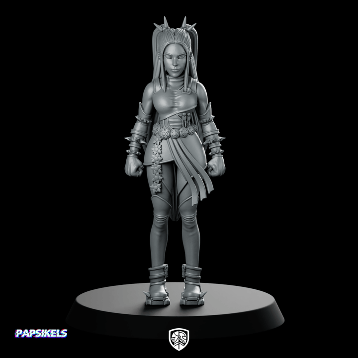 Battle Idol Demon Hunter Mira 3 Miniature Sci-fi