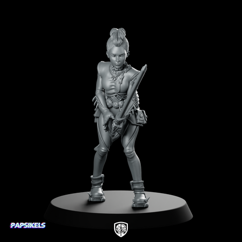 Battle Idol Demon Hunter Rumi 2 Miniature Sci-fi