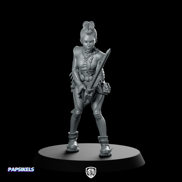 Battle Idol Demon Hunter Rumi 2 Miniature Sci-fi