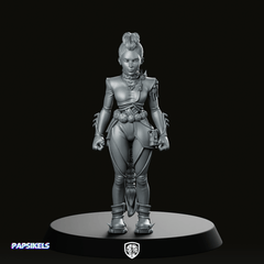Battle Idol Demon Hunter Rumi 3 Miniature Sci - fi - Papsikels Miniatures - We Print Miniatures