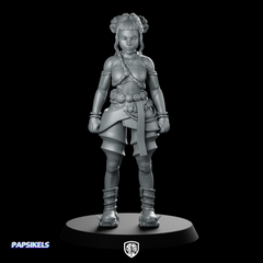 Battle Idol Demon Hunter Zoey 3 Miniature Sci-fi