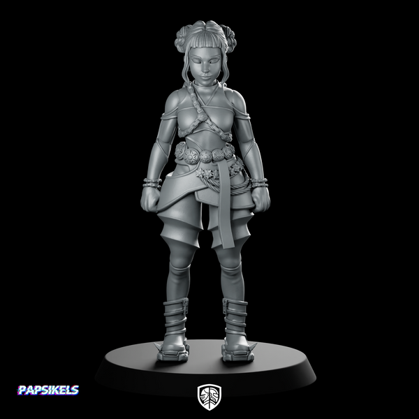 Battle Idol Demon Hunter Zoey 3 Miniature Sci-fi