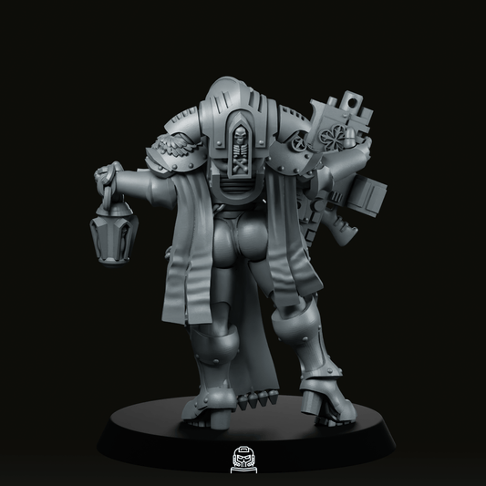 Battle Nun 2 Front Miniature - Across The Realms - We Print Miniatures