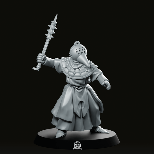 Beak Knight Miniature - Vae Victus Miniatures - We Print Miniatures