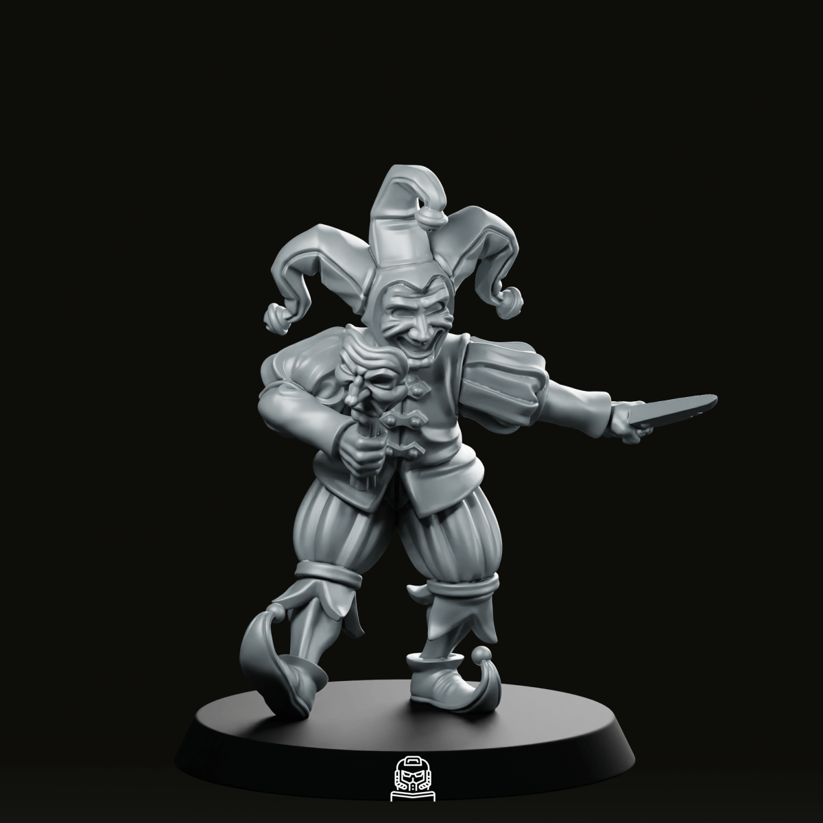 Beak Knight Miniature - Vae Victus Miniatures - We Print Miniatures