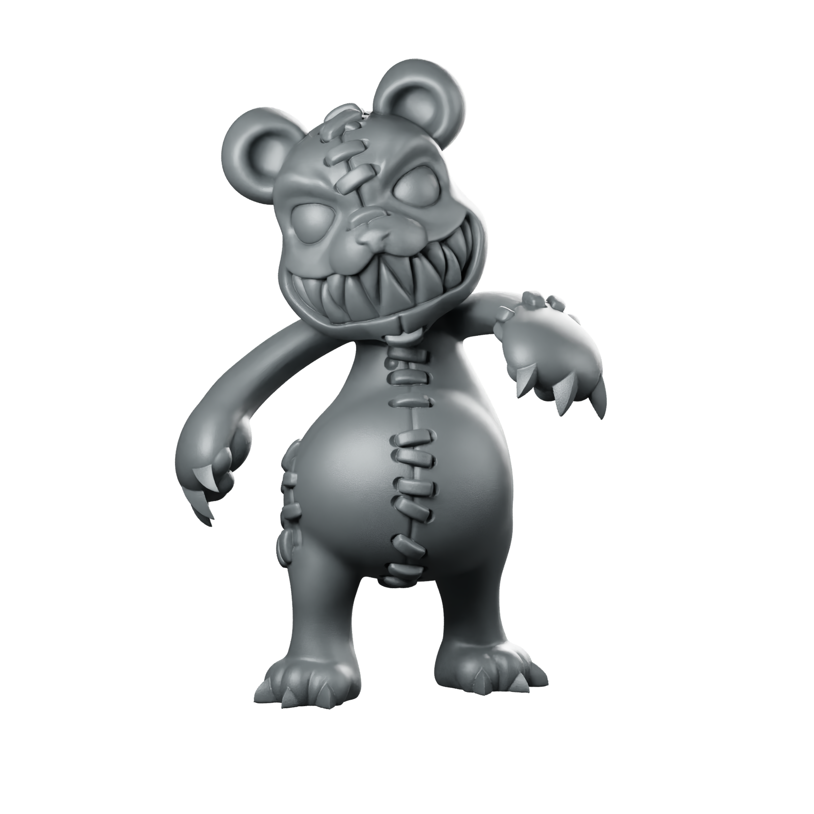 Bear4 Miniature Evil Teddy Bear Cursed Miniature 360 Spin 01
