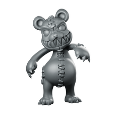 Bear4 Miniature Evil Teddy Bear Cursed Miniature 360 Spin 01