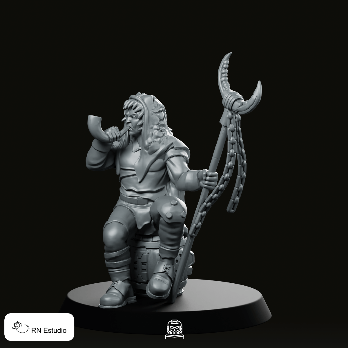 Beast Nomad Miniature - RN Estudio - We Print Miniatures