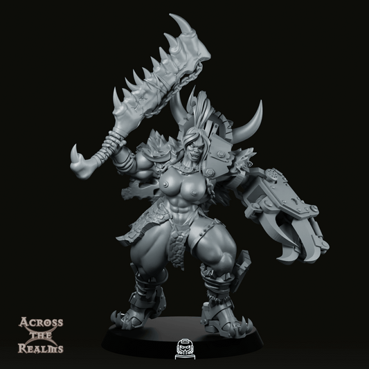 Beasthunta Boss 2 Miniature - Across The Realms - We Print Miniatures